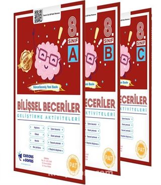 8. Sınıf Bilişsel Beceriler Geliştirme Aktiviteleri Seti (A-B-C Seri)