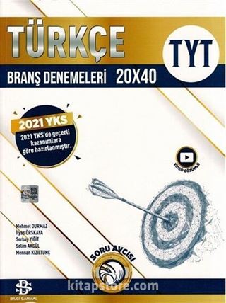 TYT Türkçe 20x40 Branş Denemeleri