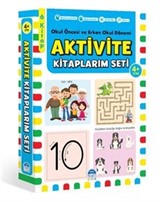 Aktivite Kitaplarım Seti 4+ Yaş Okul Öncesi Ve Erken Okul Dönemi