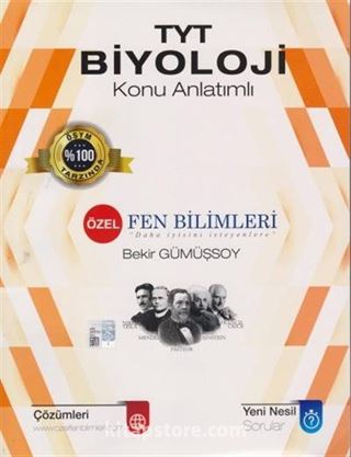 TYT Biyoloji Konu Anlatımlı