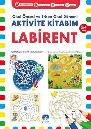 Aktivite Kitabım - Labirent (5+ Yaş)