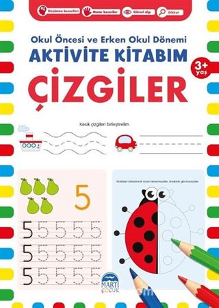 Aktivite Kitabım - Çizgiler (3 + Yaş)