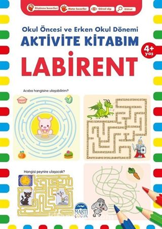 Aktivite Kitabım - Labirent (4+ Yaş)