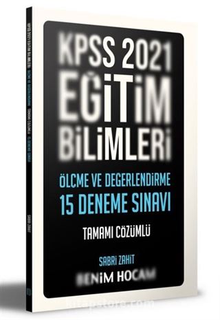 2021 Eğitim Bilimleri Ölçme ve Değerlendirme Tamamı Çözümlü 15 Deneme