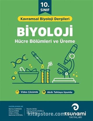 10. Sınıf Kavramsal Biyoloji Dergileri (2 Fasikül)