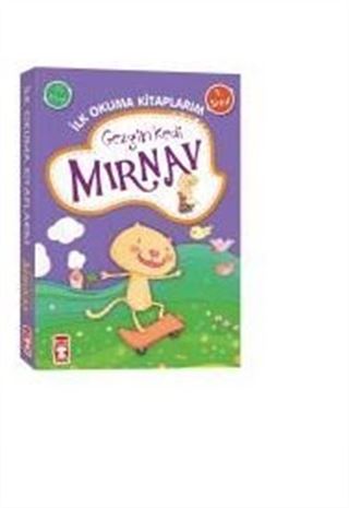 Gezgin Kedi Mırnav İlk Okuma Kitaplarım Set (10 Kitap)