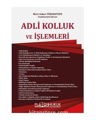 Adli Kolluk Ve İşlemleri