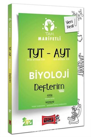 2021 TYT AYT Tam Marifetli Biyoloji Defterim