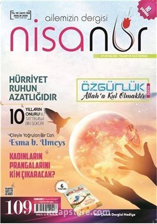 Nisanur Dergisi Sayı: 109 - Aralık 2020