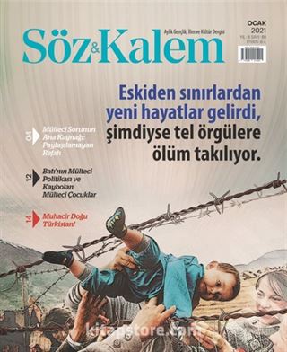 Söz ve Kalem Dergisi Sayı: 88 - Ocak 2021