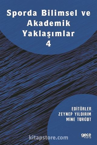 Sporda Bilimsel ve Akademik Yaklaşımlar 4