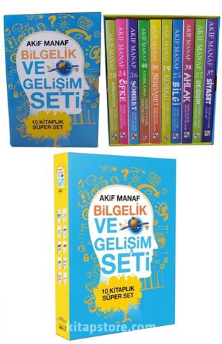 Akif Manaf Bilgelik ve Gelişim Seti (10 Kitap)