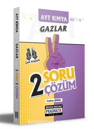 2021 AYT Kimya Gazlar 2 Soru 2 Çözüm Pragmatik Serisi