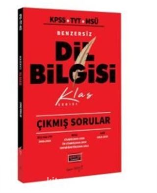 KPSS TYT MSÜ Benzersiz Dil Bilgisi Çıkmış Sorular