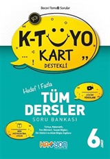 6. Sınıf K Tüyo Kart Destekli Tüm Dersler Soru Bankası