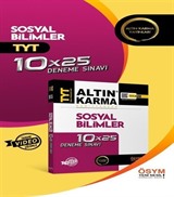 TYT Sosyal Bilimler 10x25 Deneme Sınavı