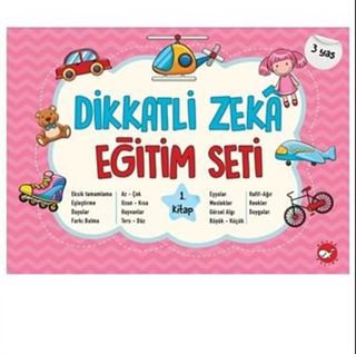 Dikkatli Zeka Eğitim Seti 1. Kitap- 3 Yaş