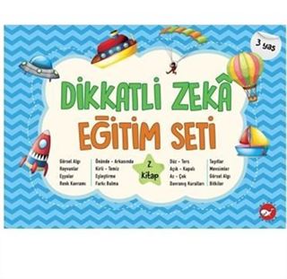 Dikkatli Zeka Eğitim Seti 2. Kitap- 3 Yaş