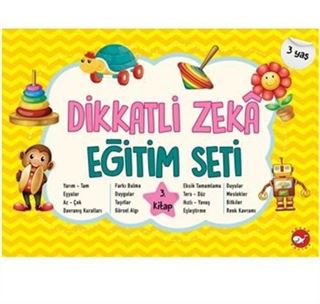 Dikkatli Zeka Eğitim Seti 3. Kitap- 3 Yaş