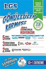 8. Sınıf LGS Gönüllüler Karması 10+1 Deneme 2021