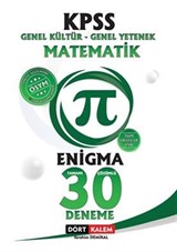 Enigma Tamamı Çözümlü 30 Kpss Matematik Denemesi