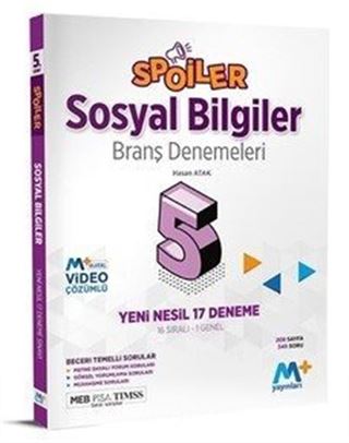 5. Sınıf Spoiler Sosyal Bilgiler Branş Denemeleri