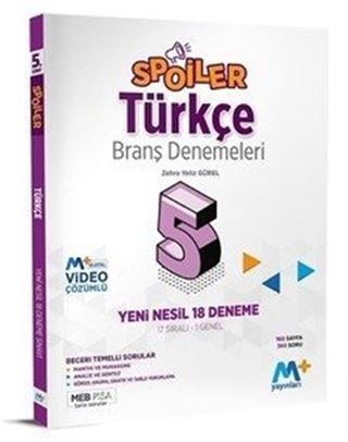 5. Sınıf Spoiler Türkçe Branş Denemeleri