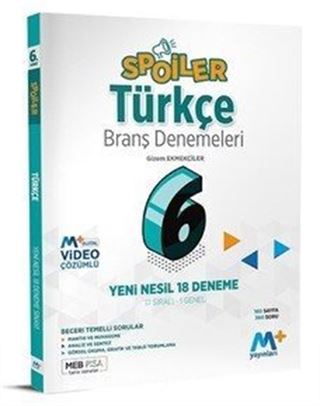 6. Sınıf Spoiler Türkçe Branş Denemeleri