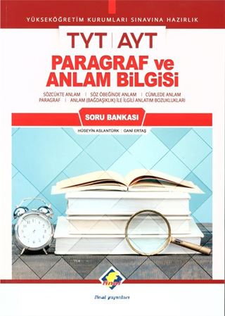 TYT AYT Paragraf ve Anlam Bilgisi Soru Bankası