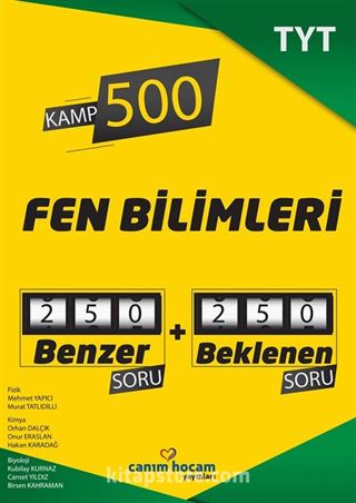 TYT Fen Bilimleri Kamp 500