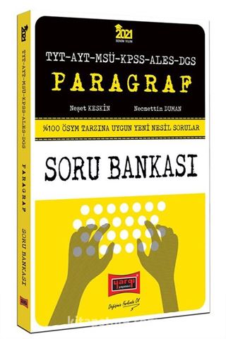 2021 TYT AYT MSÜ KPSS ALES DGS Paragraf Yeni Nesil Soru Bankası