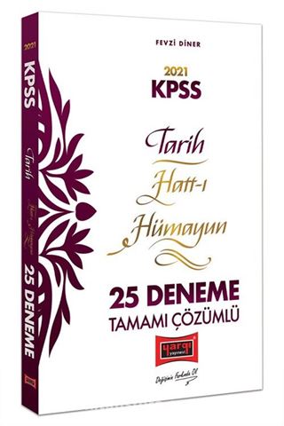 2021 KPSS Tarih Hatt-ı Hümayun Tamamı Çözümlü 25 Deneme