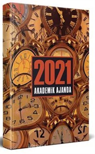 2021 Akademik Ajanda / Saat Desenli