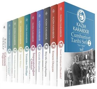 Cumhuriyet Tarihi Seti 2 'Zor Yıllar' Lüx (10 Kitap)