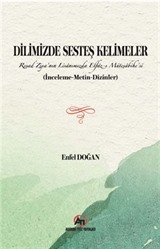 Dilimizde Sesteş Kelimeler