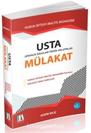 Usta Mülakat Sınavları Hazırlık Soruları