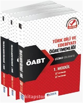 2021 ÖABT Türk Dili ve Edebiyatı Soru Bankası (3'lü Set)