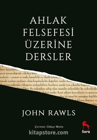 Ahlak Felsefesi Üzerine Dersler