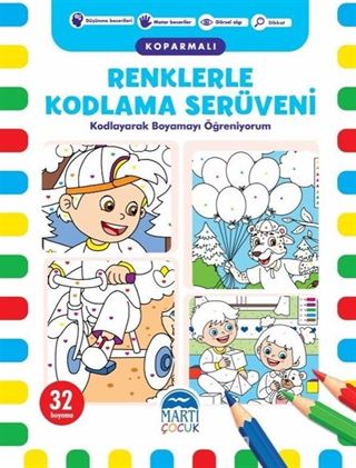 Renklerle Kodlama Serüveni 8 (Koparmalı)