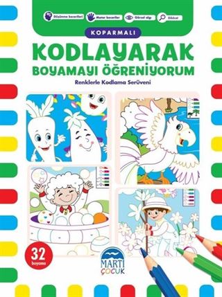 Kodlayarak Boyamayı Öğreniyorum (Koparmalı) 1