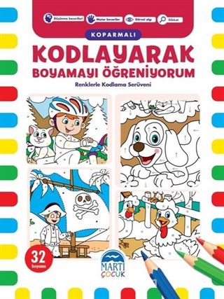 Kodlayarak Boyamayı Öğreniyorum (Koparmalı) 2