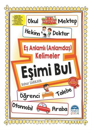 Eş Anlamlı (Anlamdaş) Kelimeler Eşimi Bul