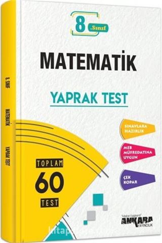 8.Sınıf LGS Matematik Yaprak Testi