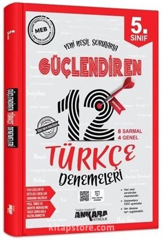 5. Sınıf Güçlendiren 12 Türkçe Denemeleri