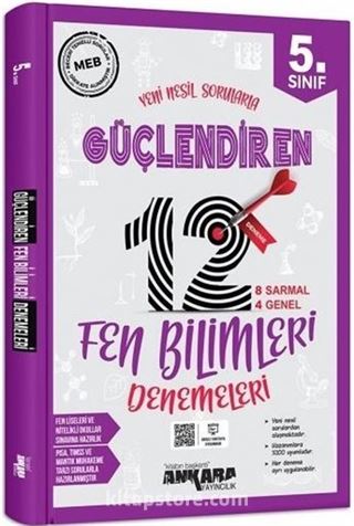 5. Sınıf Fen Bilimleri 12 Güçlendiren Deneme