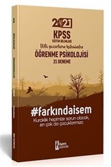 2021 KPSS Eğitim Bilimleri Öğrenme Psikolojisi 21 Deneme