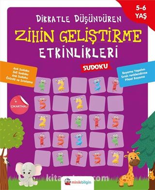 Dikkatle Düşündüren Zihin Geliştirme Etkinlikleri Sudoku