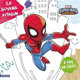 Marvel Super Hero Adventures - İlk Boyama Kitabım Spider-Man