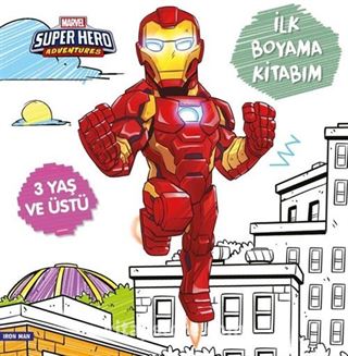 Marvel Super Hero Adventures - İlk Boyama Kitabım Iron Man