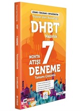 DHBT Tüm Adaylar Nokta Atışı Tamamı Çözümlü 7 Deneme